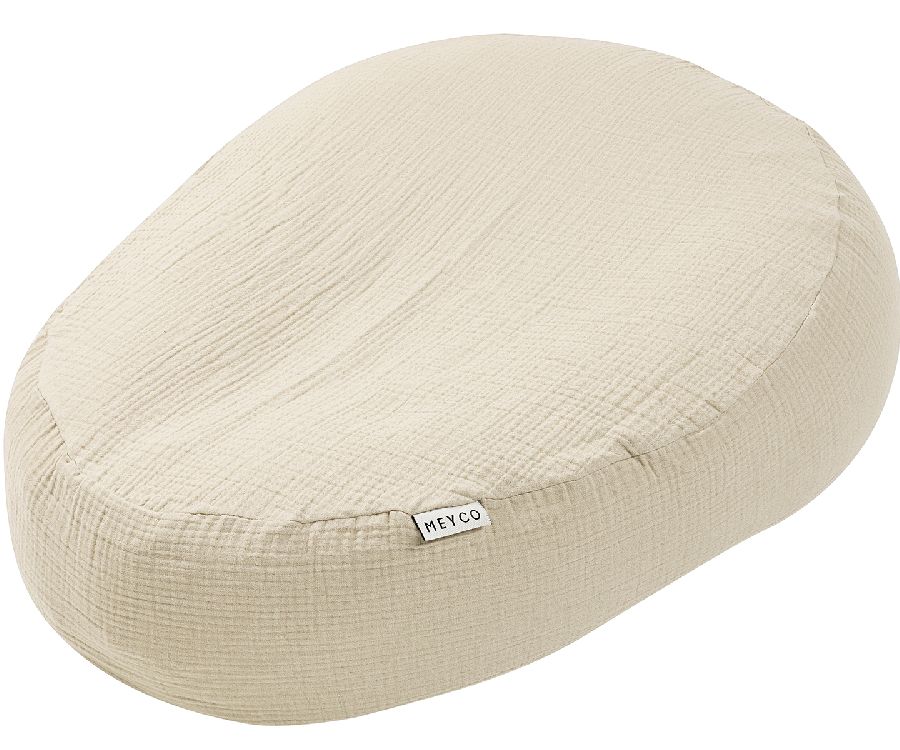 Positioneringskussenhoes Meyco Baby Relaxhoes | Pre-washed