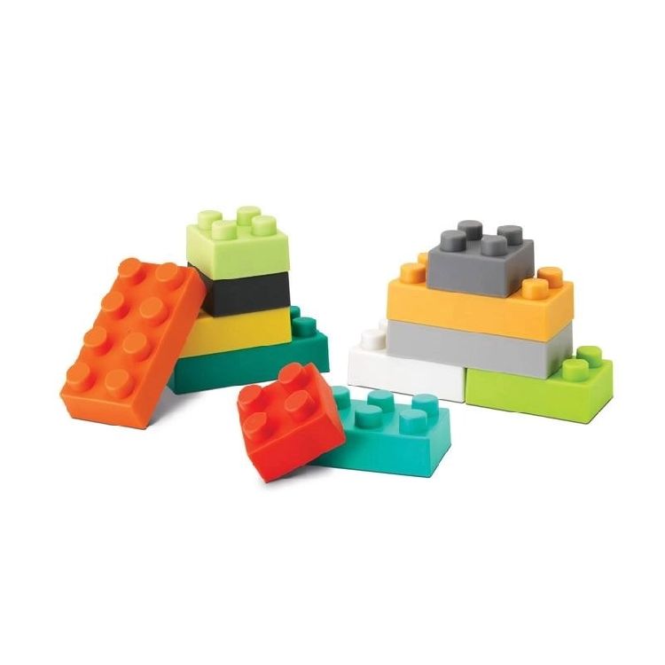 Blokken Infantino Super soft 1st building blocks | bouwblokken