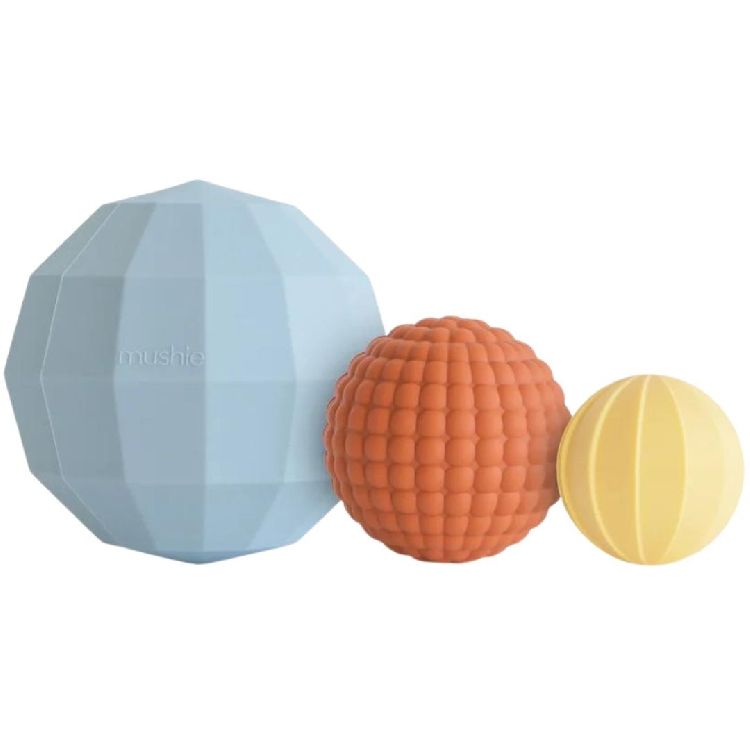 Activiteitenbal Mushie Nesting spheres sensory toy | bal speelset