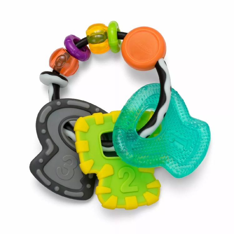 Ijsbijtring Infantino Cool & chew teether keys