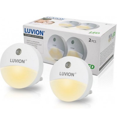 Nachtlamp waaklampje Luvion LED Nightlights duo-pack