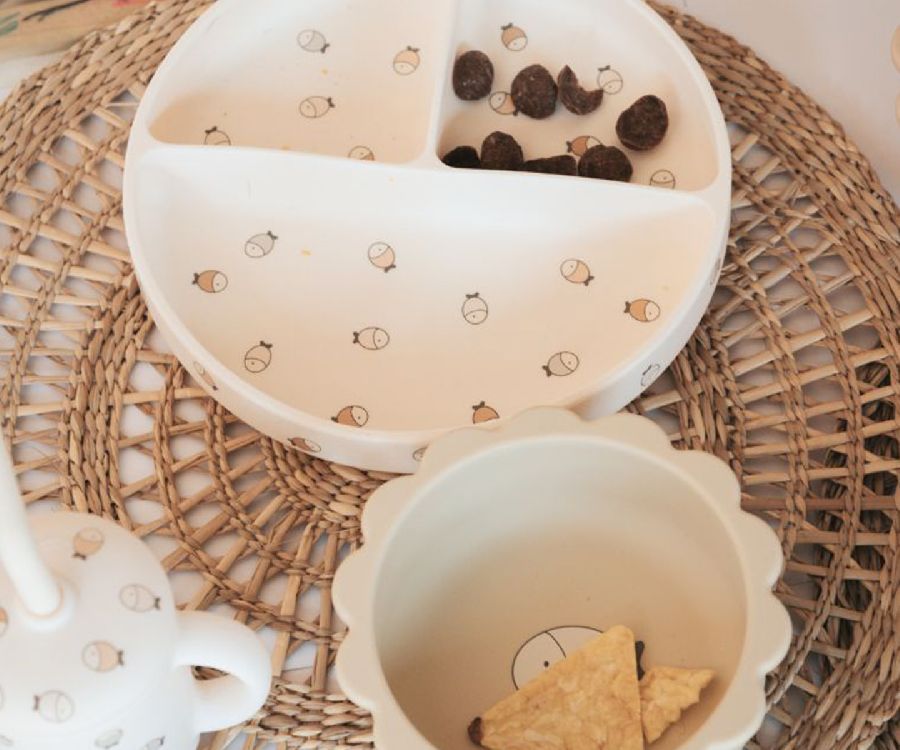 Eetset Bamboom Dinner set | Fishes