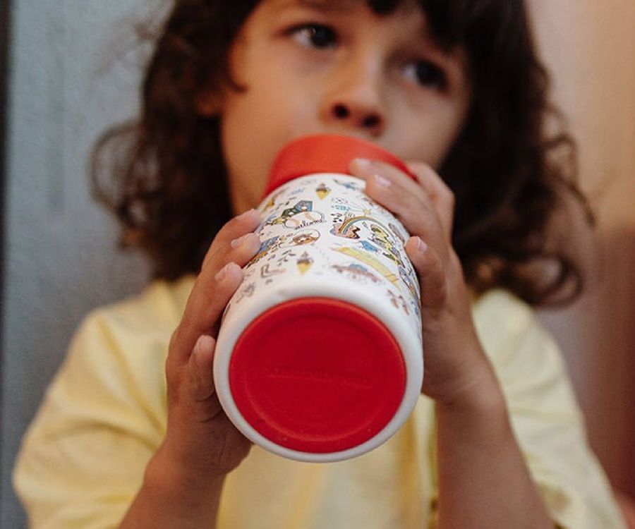 Drinkfles/thermosfles Hello Hossy San Francisco | San Francisco School