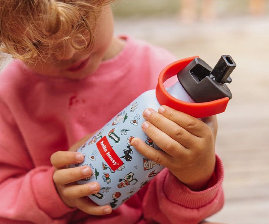 Drinkfles/thermosfles Hello Hossy Dunk | Dunk School