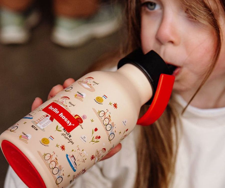 Drinkfles/thermosfles Hello Hossy Amsterdam