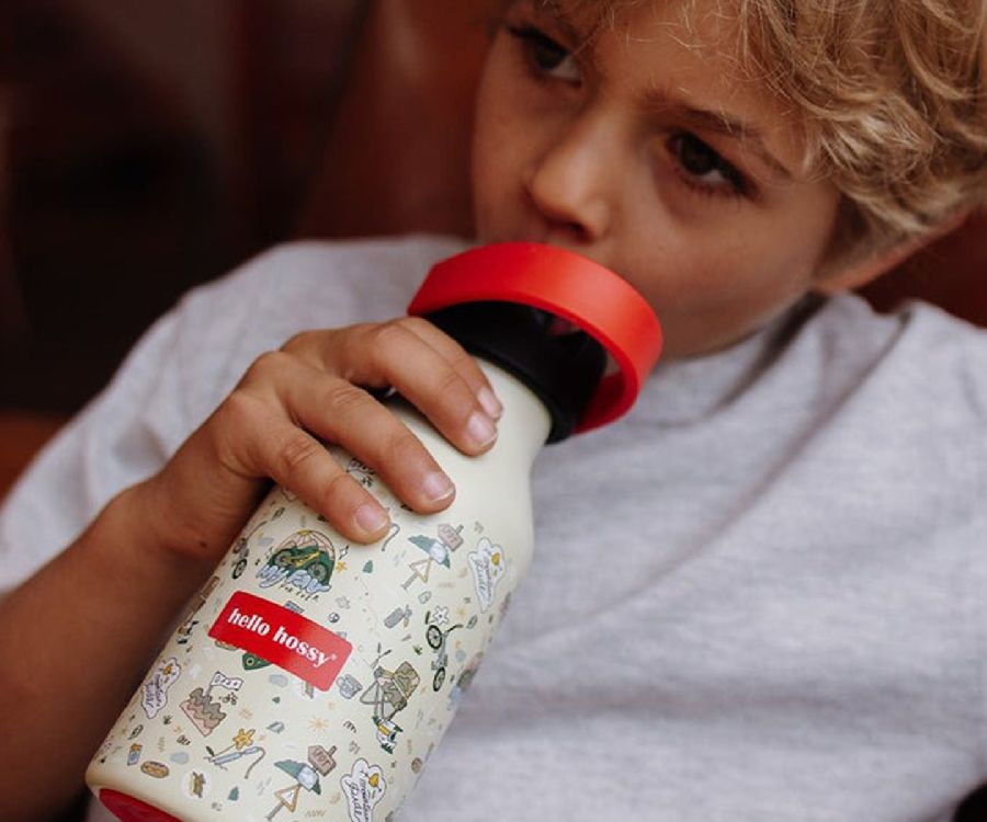 Drinkfles/thermosfles Hello Hossy Mountain Ride | Mountain Ride School