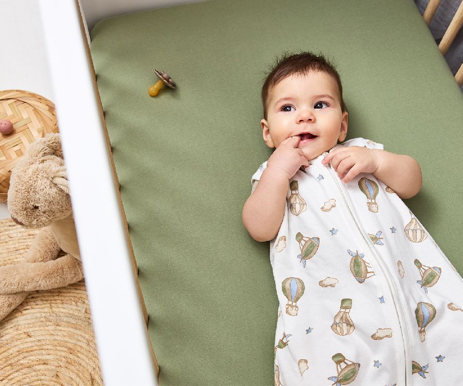 Slaapzak Meyco Baby, 3/6 maanden, 0.3 TOG | Air Balloons