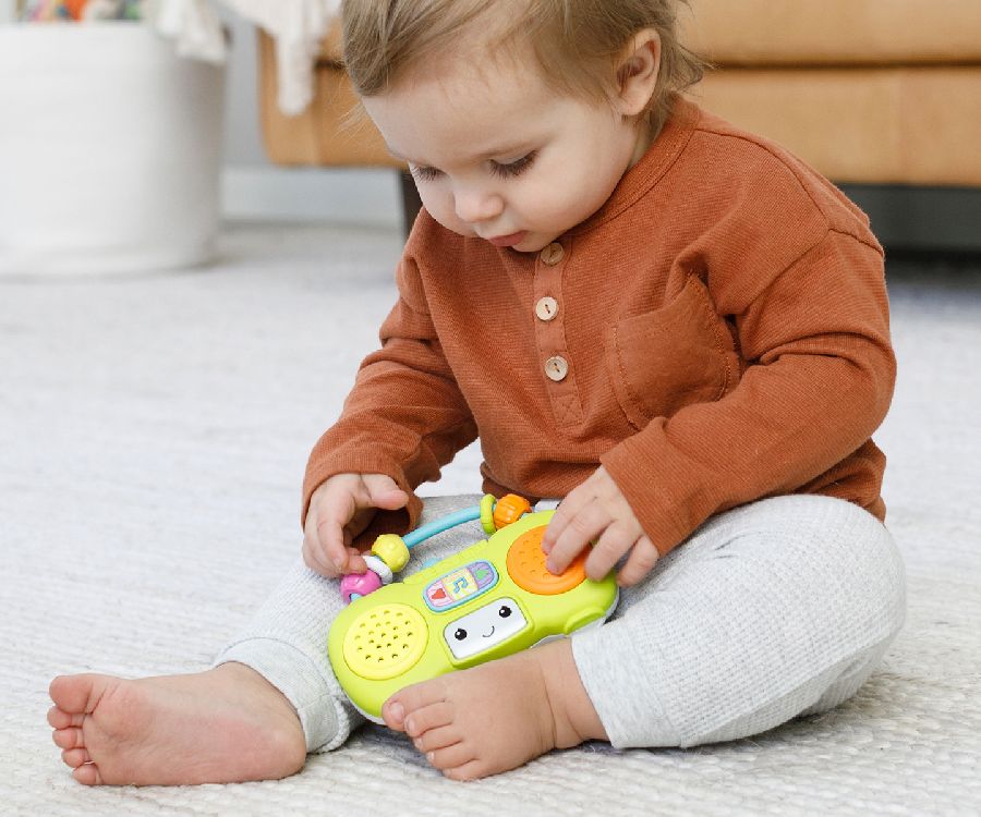 Tablet & audiospeler Infantino Music & light pretend - Mini boombox