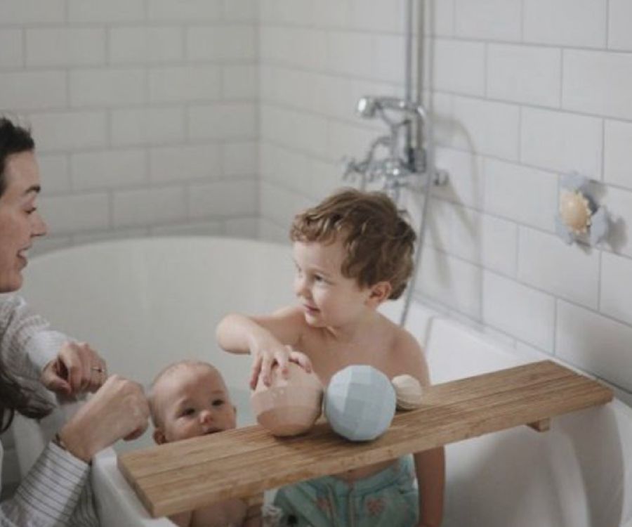 Activiteitenbal Mushie Nesting spheres sensory toy | bal speelset