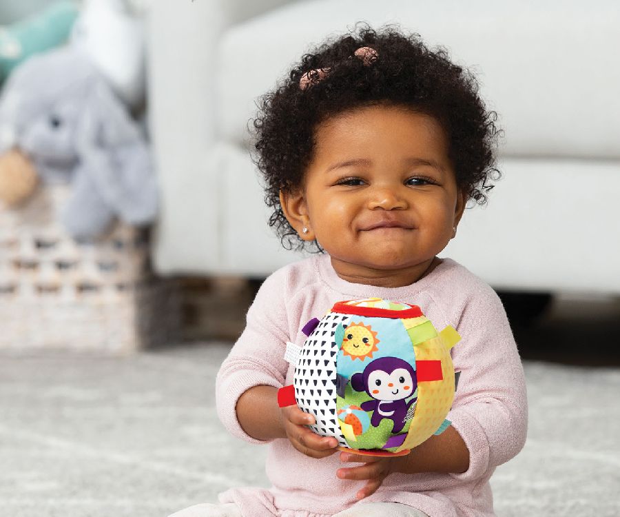 Speelfiguur Infantino Sensory ribbon & chime ball