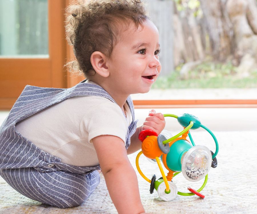 Activiteitenbal Infantino Magic beads activity bal | grijpbal