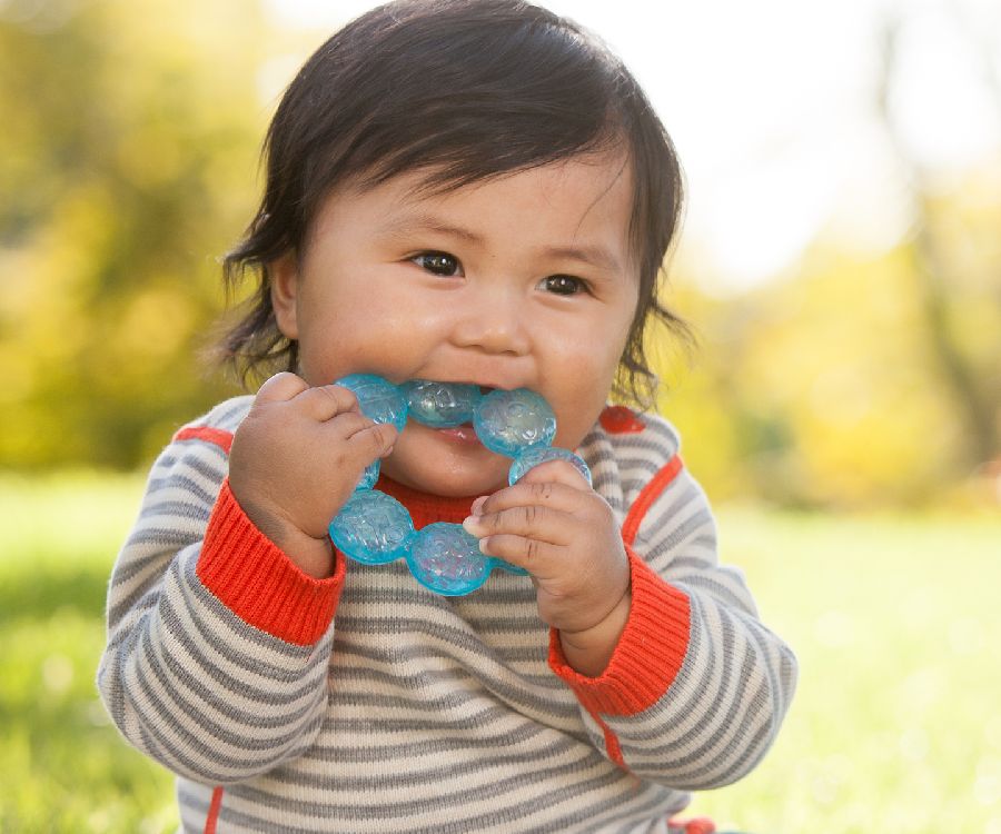 Ijsbijtring Infantino Water teether