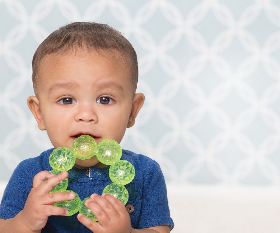 Ijsbijtring Infantino Water teether