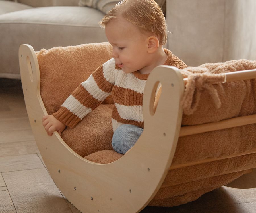 Klimrek toebehoren Tryco, Mattrass Wooden rocker climbing arch