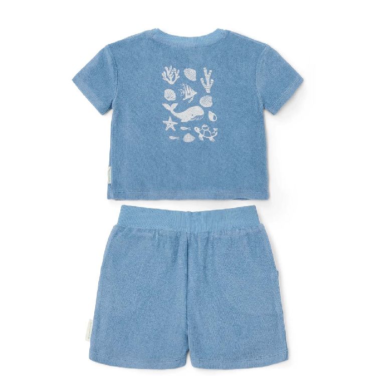 Outfit Little Dutch Swimsuit Long Sleeve, short/T-shirt | Ocean Sea Life