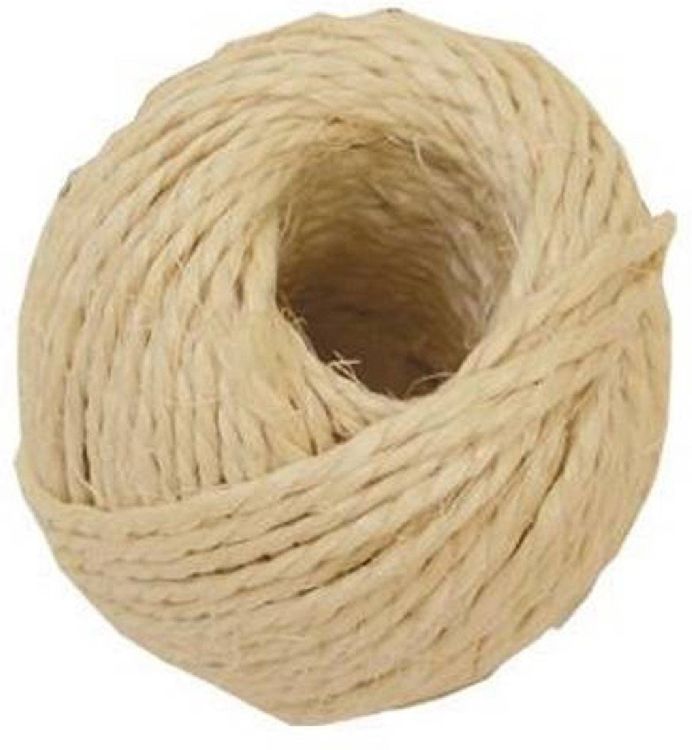 KOORD Sisaltouw, 1st, 25 meter, natural, gemaakt van harde natuurvezels