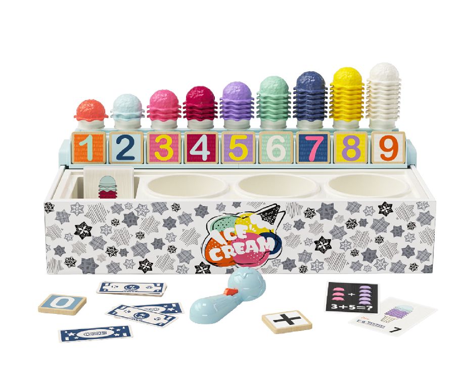 Educatief spel Topbright Learning box ice cream