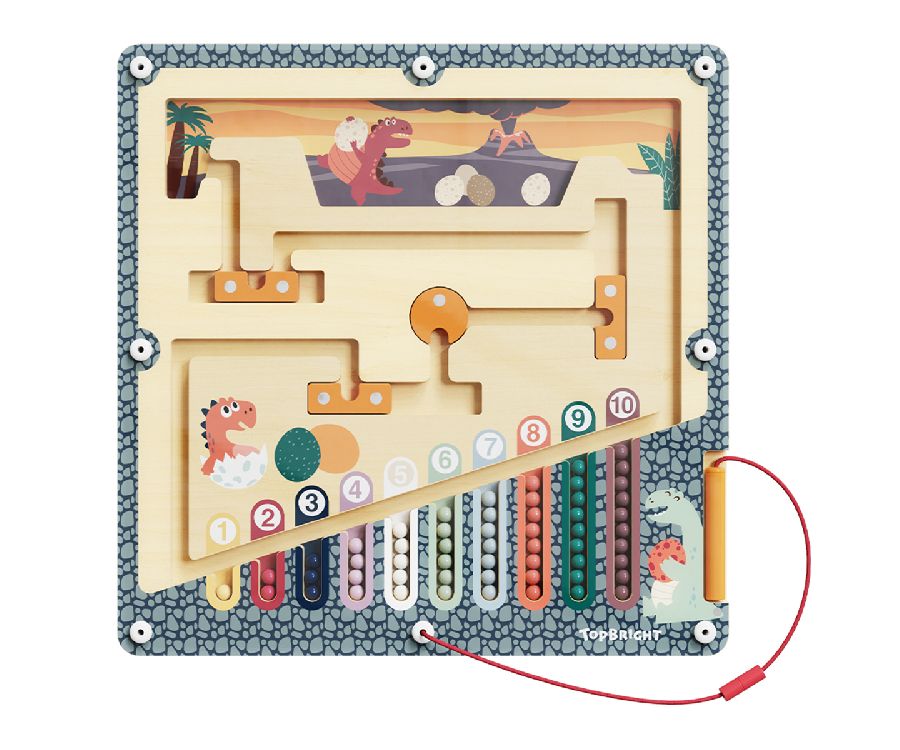 Speelbord Topbright Dinosaur egg maze