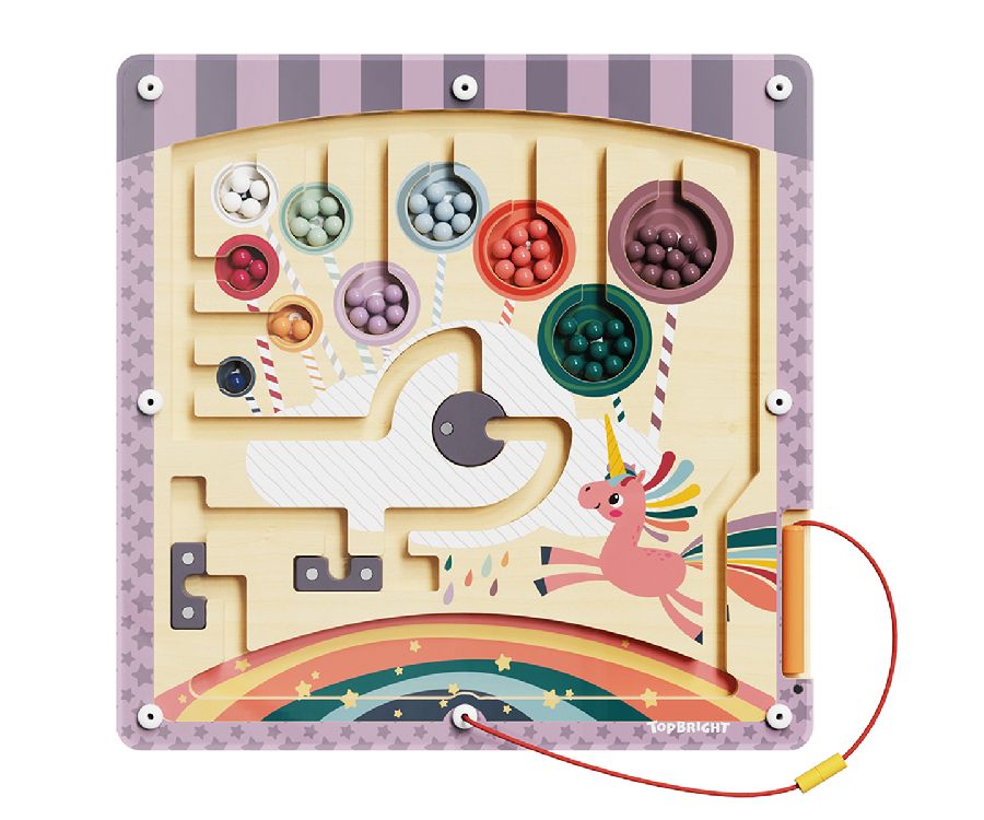 Speelbord Topbright Unicorn fantasy maze