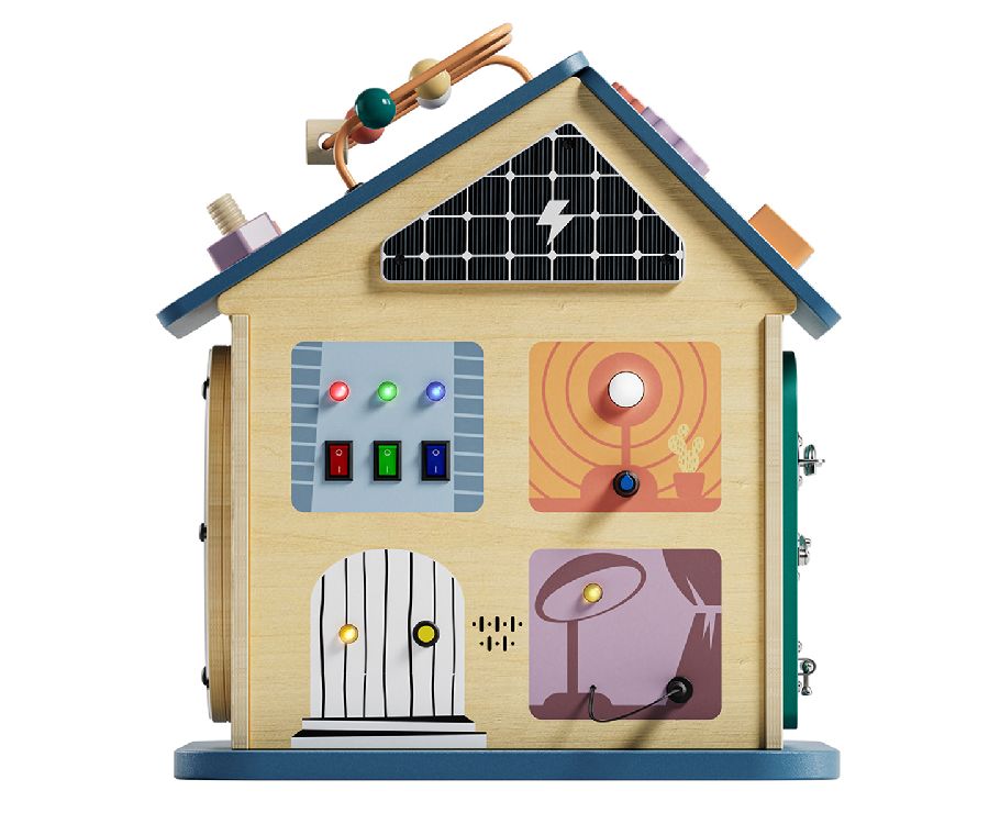 Technisch speelgoed Topbright Activity house 12-in-1