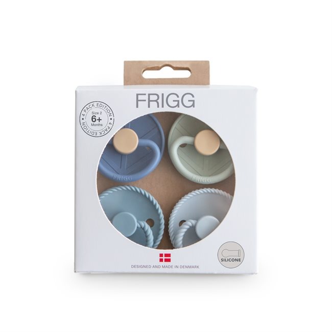 Fopspeen Frigg 4-Pack | Viking/Rope