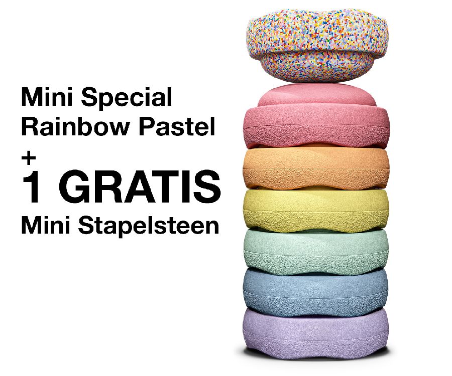 Stapelsteen Stapelstein, Mini Special Rainbow