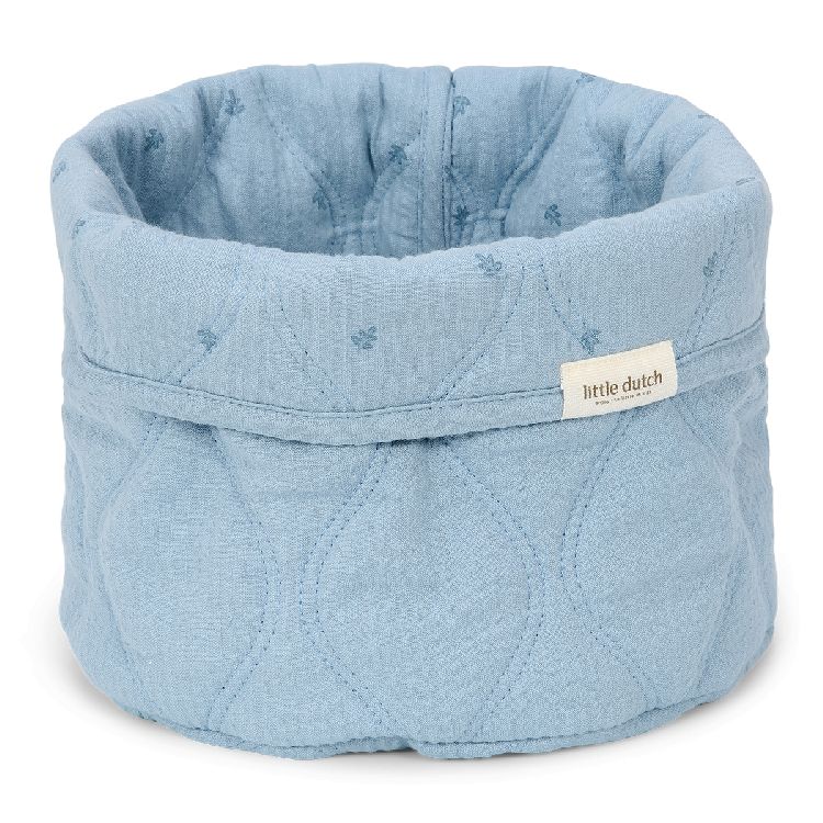 Verzorgingsmand Little Dutch Commodemandje klein | Pure Denim Blue