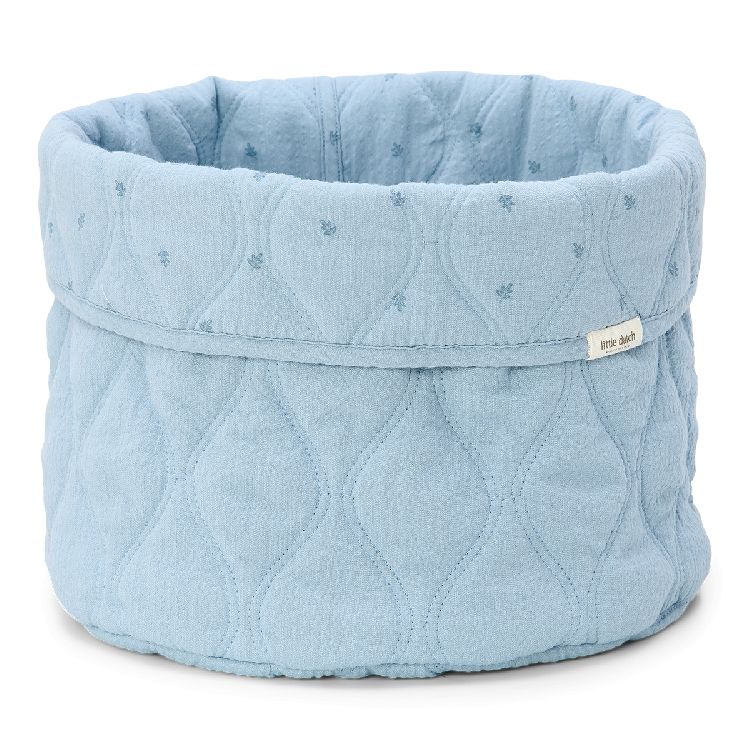 Verzorgingsmand Little Dutch Commodemandje groot | Pure Denim Blue