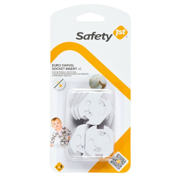Stopcontactbeschermer SAFETY 1ST Euro swivel socket inserts
