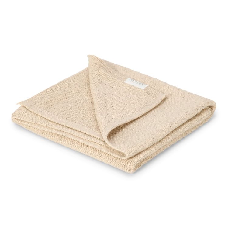 Deken Little Dutch Wiegdeken, geschikt voor wieg/draagmand/park | Pure Soft Beige