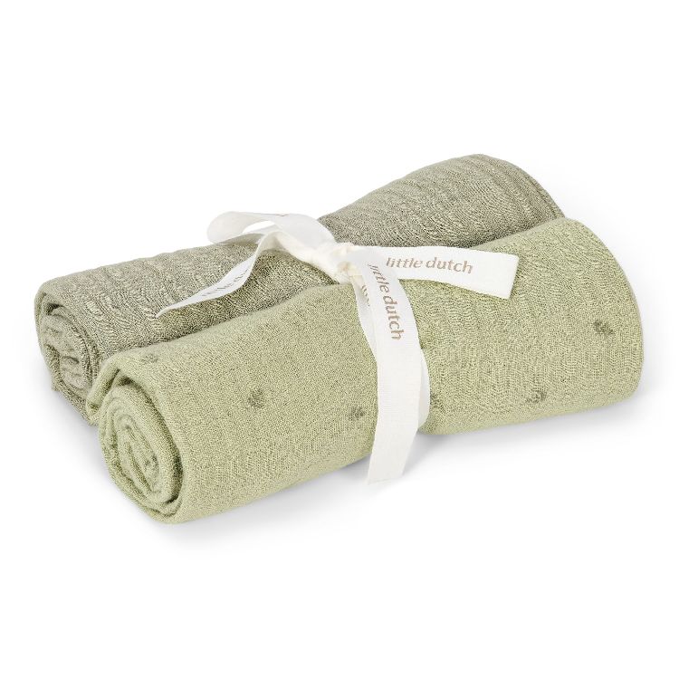 Tetra doek Little Dutch Swaddle | Pure Sage