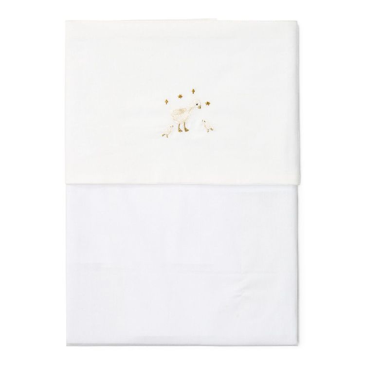 Laken Little Dutch Wieglaken, geschikt voor wieg/draagmand/park | Little Goose