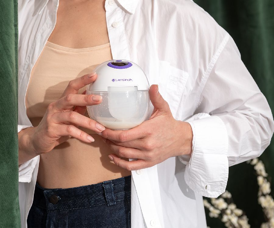 Borstpomp Lansinoh Draadloze dubbelzijdige kolf, elektronisch