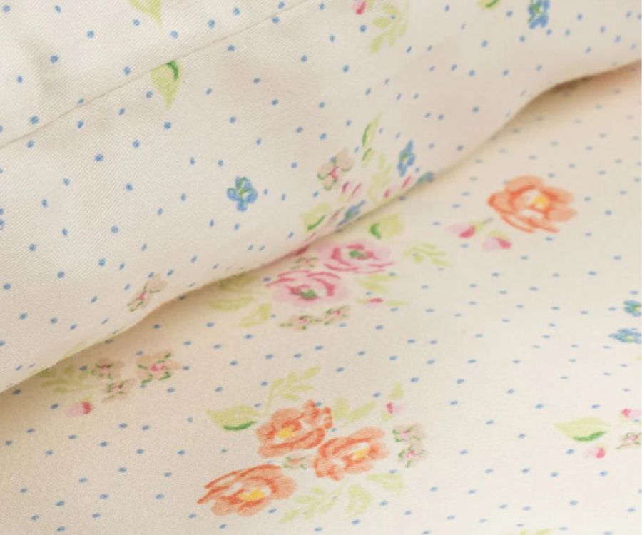 Donsovertrek Konges Slojd, geschikt voor babybed 60x120/babybed 70x140