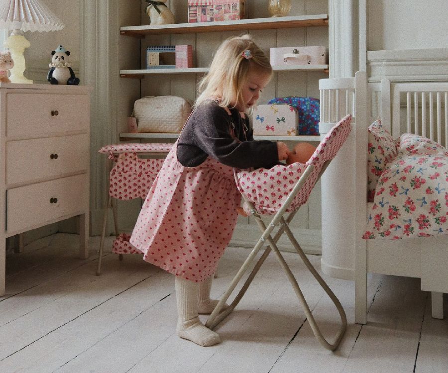 Poppenuitzet Konges Slojd Doll high chair