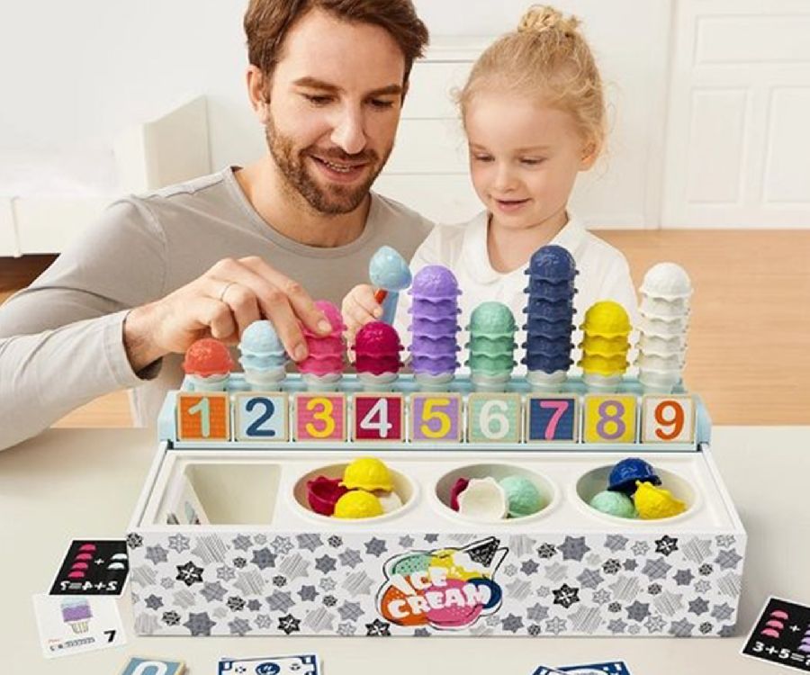 Educatief spel Topbright Learning box ice cream