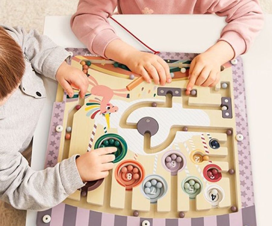 Speelbord Topbright Unicorn fantasy maze