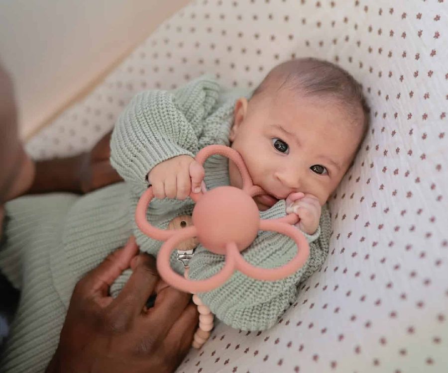 Bijtring Mushie Teether Daisy
