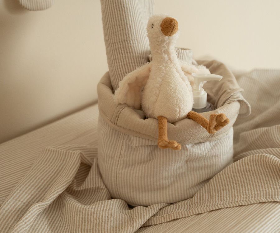 Verzorgingsmand Little Dutch Commodemandje klein | Pure Soft Beige