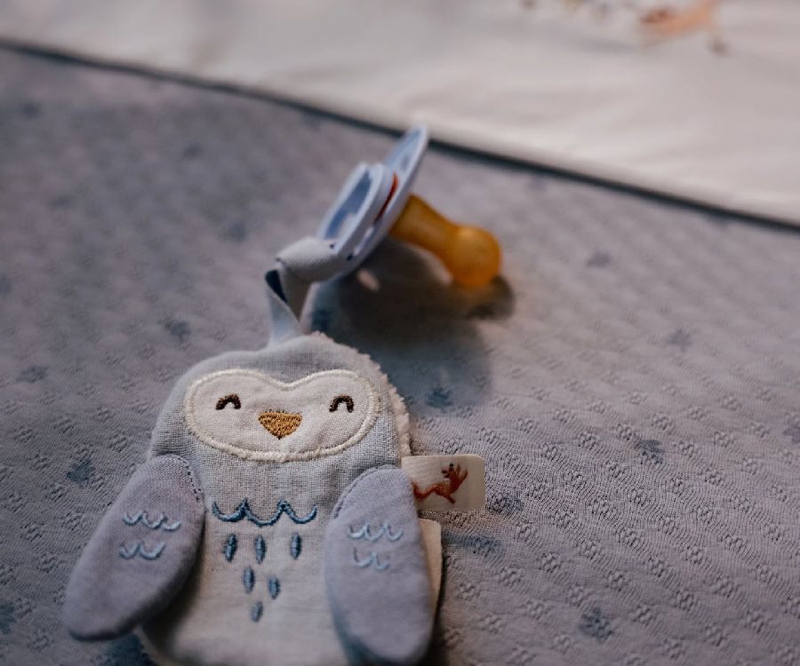 Deken Little Dutch Ledikantdeken, geschikt voor babybed 60x120/babybed 70x140 | Pure Denim Blue