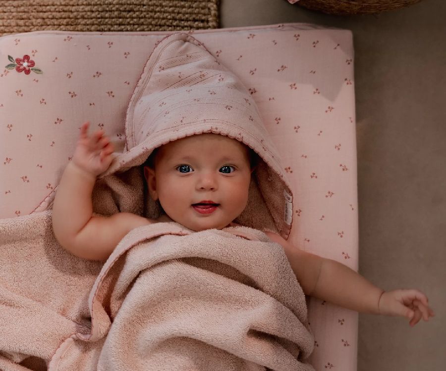Waskussen hoes Little Dutch Aankleedkussenhoes | Pure Blossom