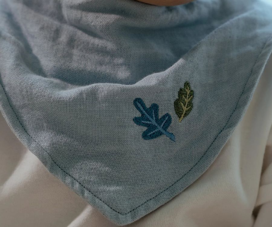 Spuugdoekje Little Dutch Bandana | Pure Denim Blue