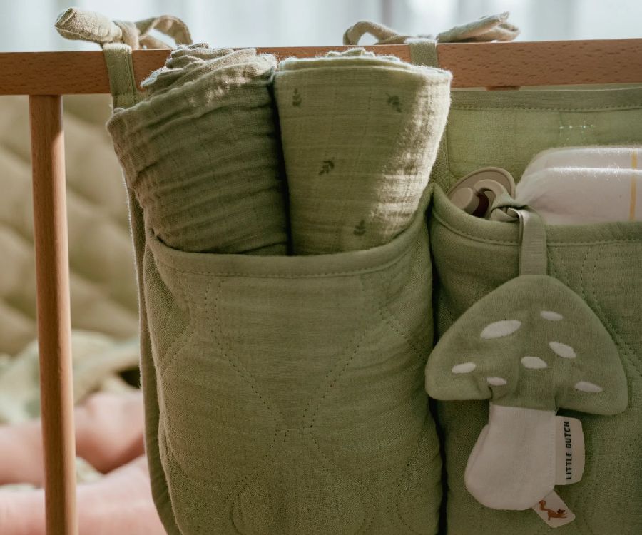 Tetra doek Little Dutch Swaddle | Pure Sage