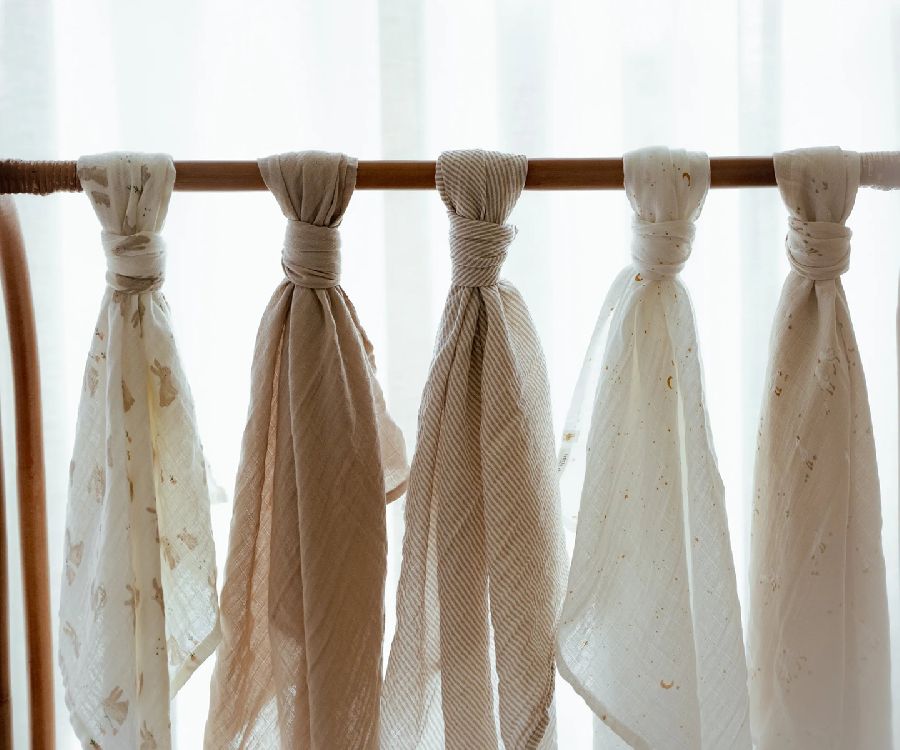 Tetra doek Little Dutch Swaddle | Pure Soft Beige