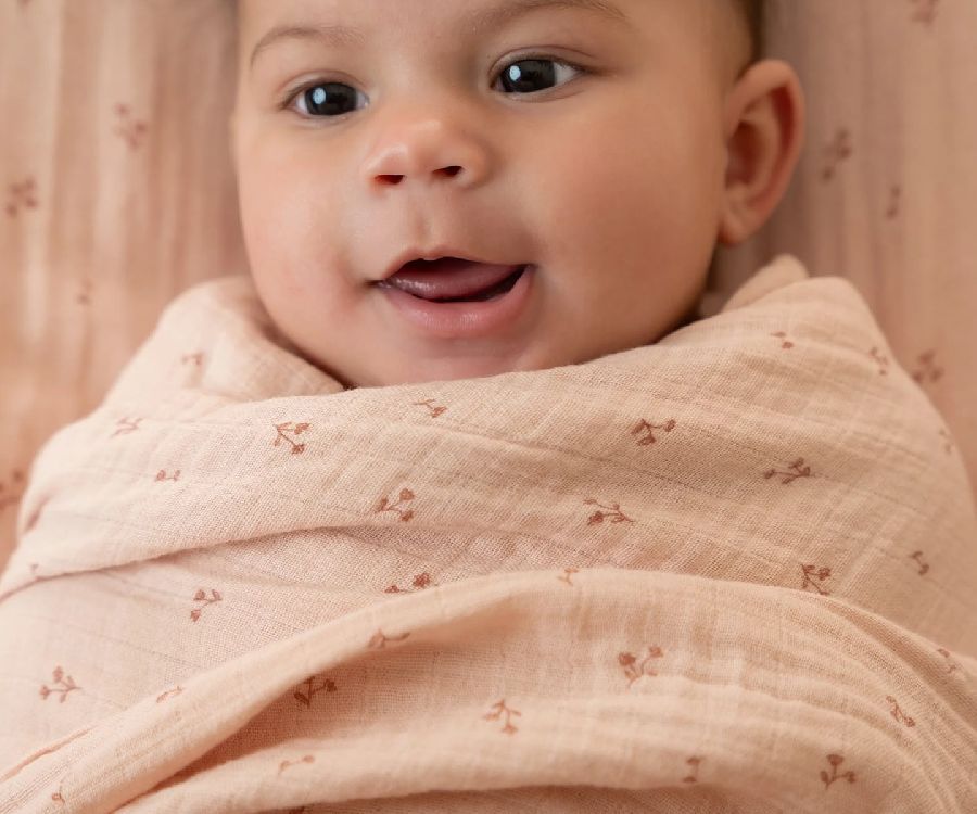 Tetra doek Little Dutch Swaddle | Pure Blossom