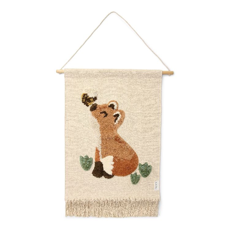 Muurdecoratie Little Dutch Wandtapijt Fox | Forest Friends