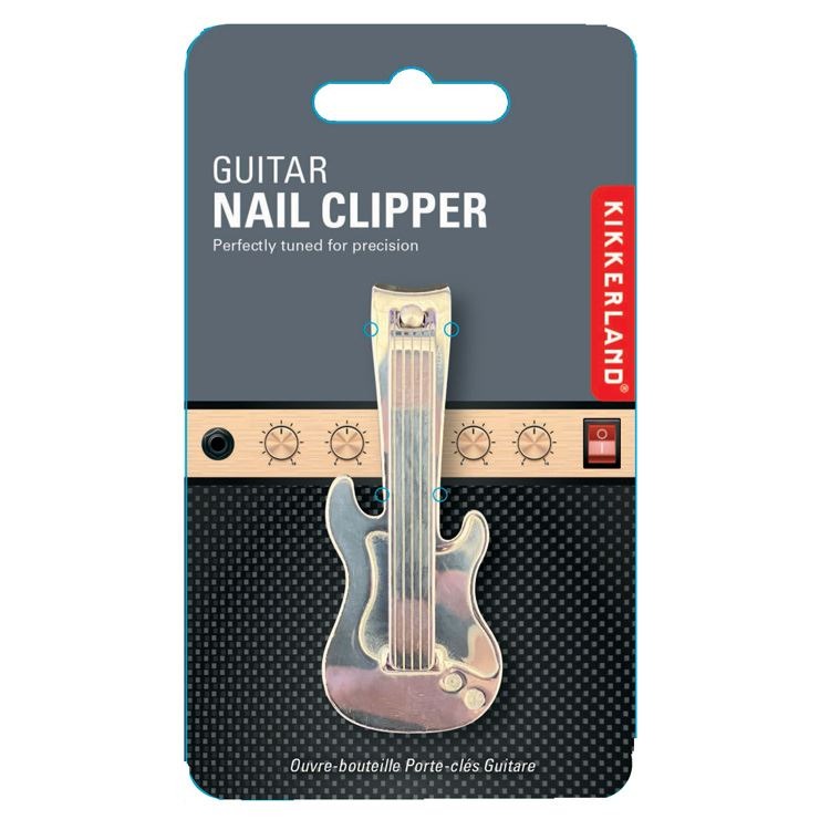 NAGELKNIPPER 1st, Guitar Nail Clipper, zilver, verzorgingset