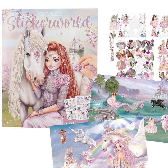 STICKERBOEK Viva Violet, 1st, boek
