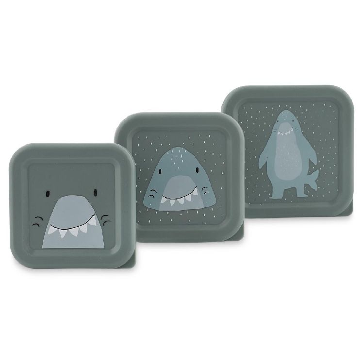 Bewaarpotje Trixie Snack box nesting, 3 stuk(s) | Mr. Shark School