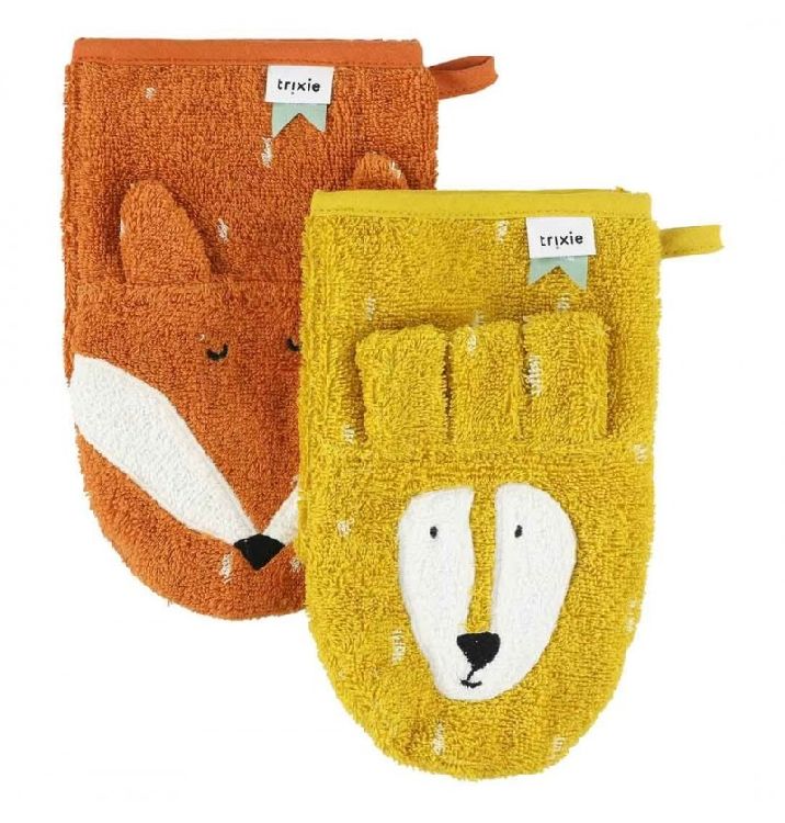 Washandje Trixie | Mr. Lion Bathtime/Mr. Fox Bathtime